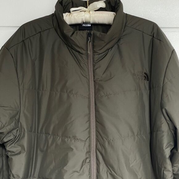 The North Face Men's Junction Insulated Jacket In New Taupe Green Size XXL - Picture 5 of 12